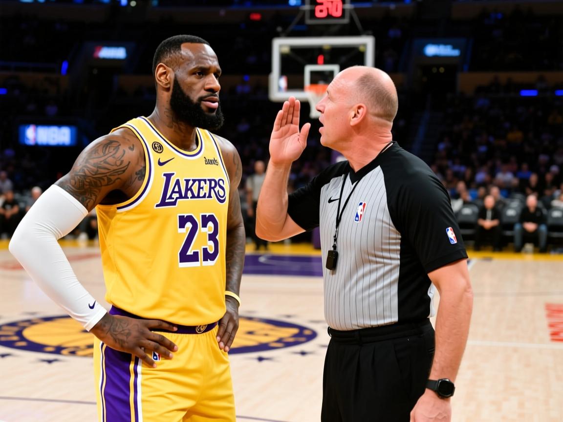 NBA-湖人胜鹈鹕詹姆斯赛中向裁判抱怨 第2张