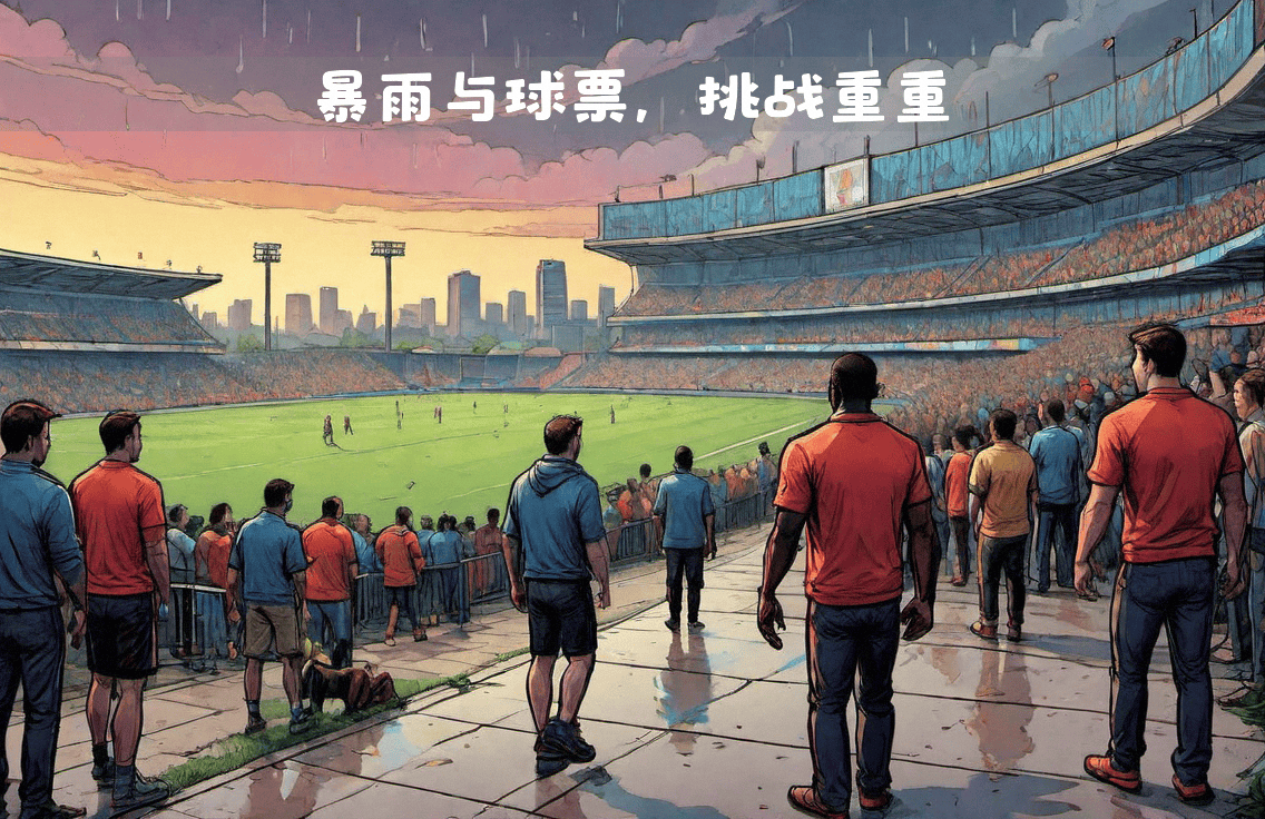 暴雨中备战关键一战，球队顽强面对困境